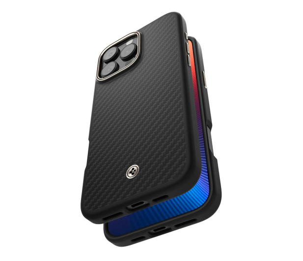 SPIGEN Enzo Aramid Mag Magsafe do iPhone 16 Pro Black/Natural ACS08508 - 1279631 - zdjęcie 7